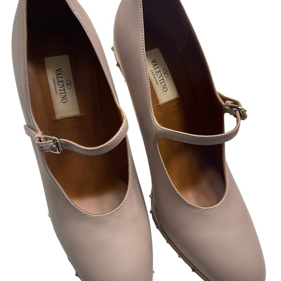VALENTINO Mary Jane Pumps Sz 40 - Picture 2 of 6